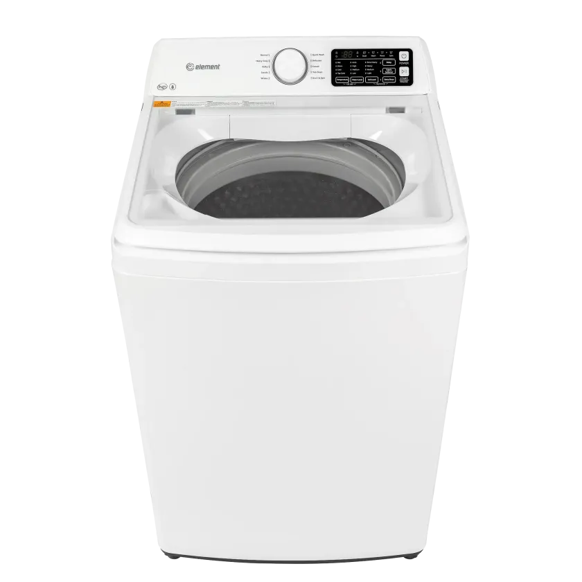 Element 3.7 Cu. Ft. Top Load Washer with Agitator - front top